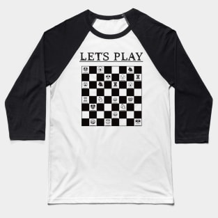 Schach Baseball T-Shirt